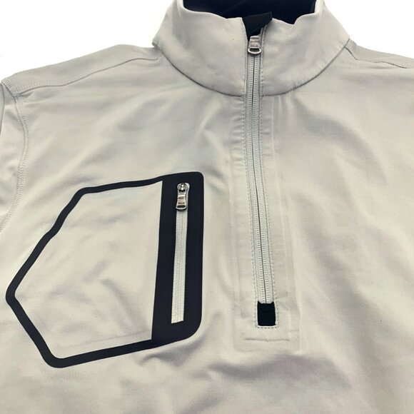 RLX Ralph Lauren Men’s Golf Stretch Jersey Quarter Zip Pullover Mockneck Size L - Picture 2 of 9